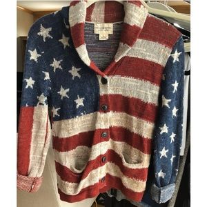 Denim & Supply Ralph Lauren American Flag sweater